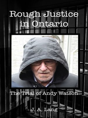 cover image of Rough Justice in Ontario